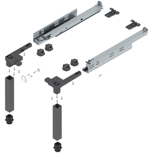 Blum Space step, Orionszürke 410mm - Z95.4100