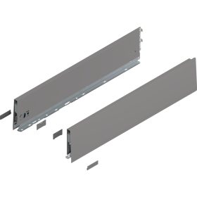  Blum Merivobox káva K indiumszürke 600mm (pár) - 470K6002S
