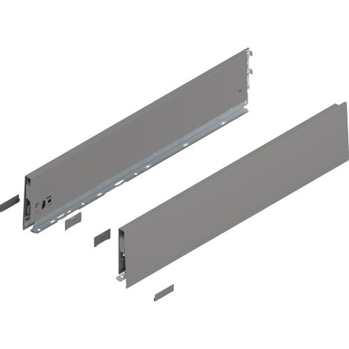 Blum Merivobox káva K indiumszürke 600mm (pár) - 470K6002S