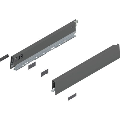 Blum Merivobox káva N orionszürke 400mm (pár) - 470N4002S