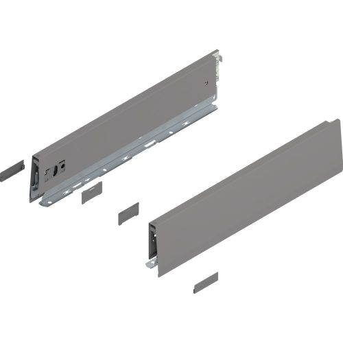 Blum Merivobox káva M indiumszürke 400mm (pár) - 470M4002S