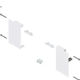   Blum Merivobox előlaprogzitő belső fiókhoz M selyemfehér (pár) - ZI4.0MS1
