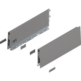   Blum Merivobox káva K indiumszürke 350mm (pár) - 470K3502S