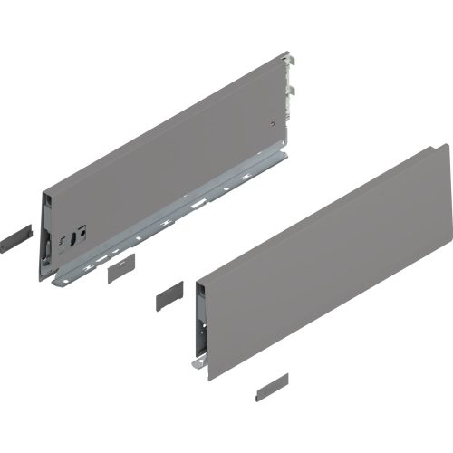 Blum Merivobox káva K indiumszürke 400mm (pár) - 470K4002S