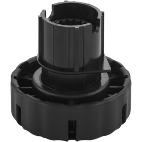   Állítható bútorláb Unicomatic, magasság 60 mm, fekete műanyag, elöl