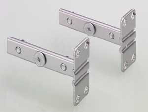 HETTICH 43745 frontrögzítő 90° szett=2db, ezüst