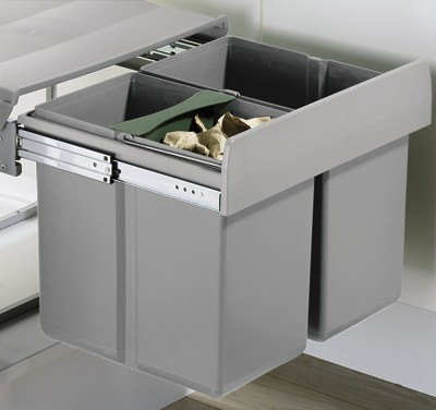 HETTICH 9079926 Bin.it Space 2x15l szemeteskosár