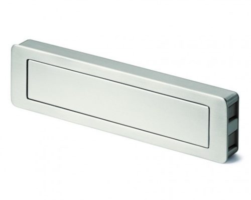 HETTICH 9086687 fogantyú Touch-in L181/172 nemesacél imitáció