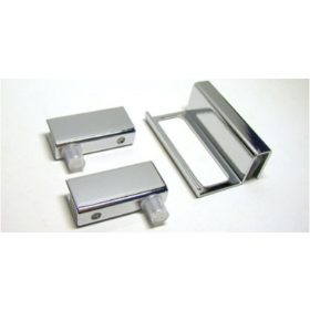 Pillér pánt nikkel szett fogantyúval