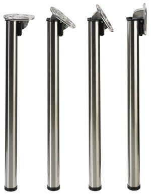 HETTICH 9078548 Jengo asztalláb 710/50 mm nemesacél