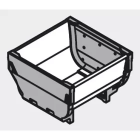 BL ZSI.010SI Tál 88x88mm nemesa.
