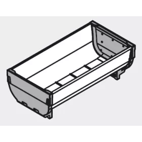 BL ZSI.020SI Tál 88x176mm nemesa.