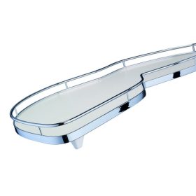   KES 235016 LeMans II Ccassic 600mm jobbos - fehér alj/magasító korlát króm