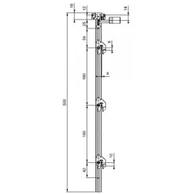 LEHMANN Rúd SVS3 típus 2 (1+3 magasság 515 mm)