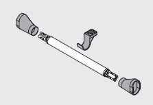 BLUM 20Q153ZA hosszabbító rész stabilizáló rúdhoz Aventos HL