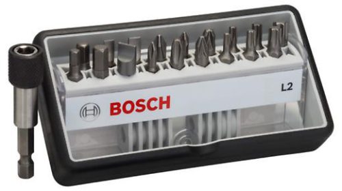 BOSCH 2607002568 18+1 bites Robust Line készlet, PH/PZ/T/S/HEX, extra kemény