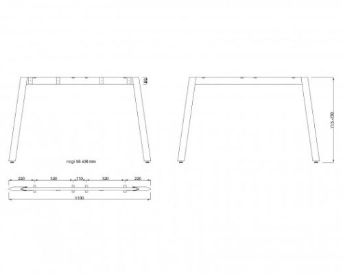 MILADESIGN lábazat Mobilar M5412T–S ezüst