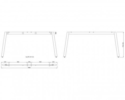 MILADESIGN lábazat Mobilar M5416T–S ezüst