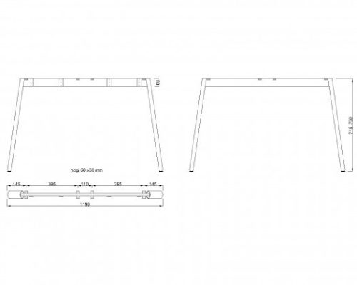 MILADESIGN lábazat Mobilar M6312E–S ezüst