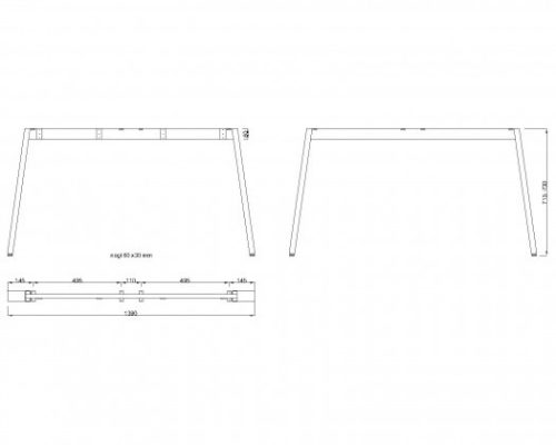 MILADESIGN lábazat Mobilar M6314–S ezüst