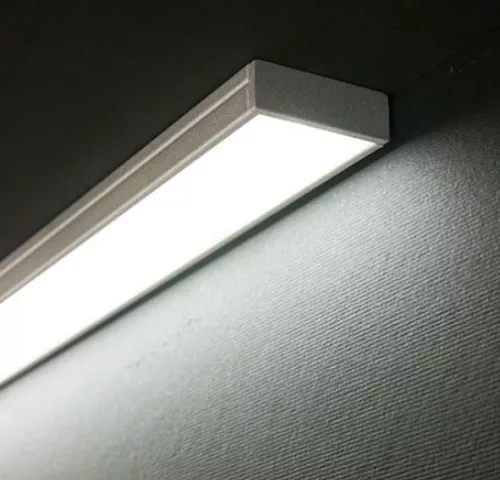 StrongLumio LED profil Wide 24, eloxált alumínium, 1000mm