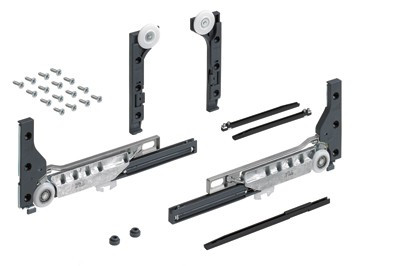 HETTICH 9156338 SlideLine M 1 ajtóhoz csillapítással