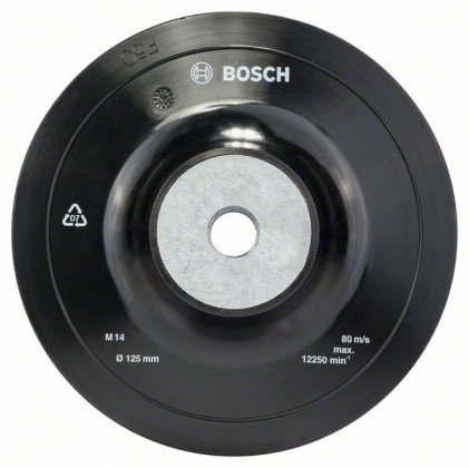 BOSCH 1608601033 Tartólap Standard M14 125 mm