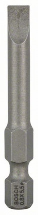 BOSCH 2607001479 Csavarhúzó bit Extra Hard S 0,8x5,5, 49 mm, 3 db