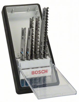 BOSCH 2607010531 6 részes Progressor fűrészlap készlet, T szárral