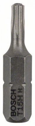 BOSCH 2608522010 csavarhúzó bit T15H Security Torx® Extra Hard, 2 db