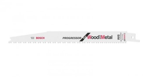 BOSCH 2608654405 Pilový list S 3456 XF Progressor fához és fémhez, 2ks