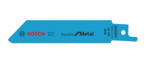 BOSCH 2608656012 Fűrészlap farfűrészhez S 522 EF Flexibilis fémhez, 5 db