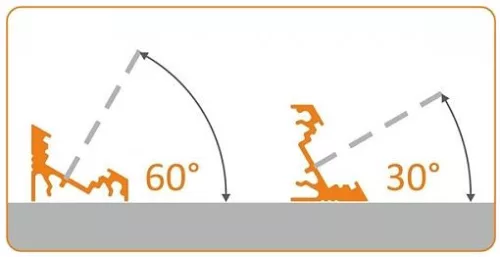 StrongLumio LED profil Corner 10 eloxált alu 3000mm