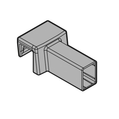 BLUM ZC7U11E0 Ambia-line kereszt relinghez LBX free  selymes fehér SW-M modellhe