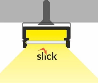 StrongLumio LED profil Begton 12, fekete, 2m
