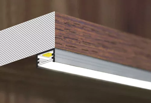 StrongLumio rugós rögzítő, Smart 10/Slim 8 profilhoz, fekete