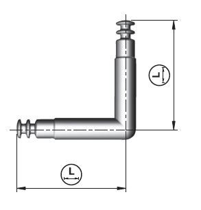 IF Spiral lock kar sarok 2x70mm