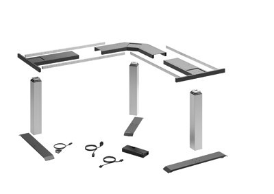 HETTICH 9193256 LegaDrive sarok szett 90° fehér