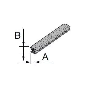 SEVROLL 20082-BL porkefe 4,8x9mm szürke