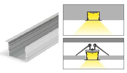 StrongLumio LED profil Vario30-07, fehér, 2m