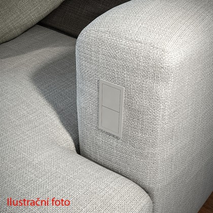 VersaHit Mono 1x230V (Schuko), csiszolt  alumínium