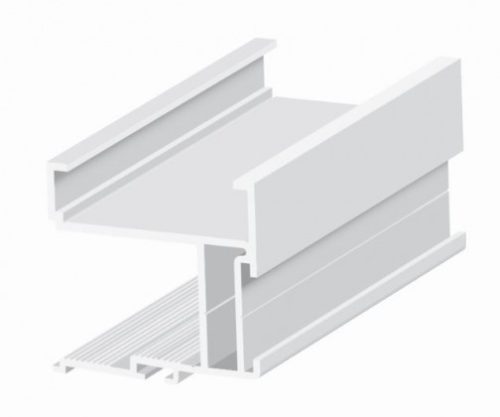 SEVROLL 04748 Rekord fogantyú profil 18mm 2,70m ezüst