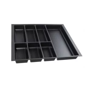   Evőeszköztartó Classico Kristall softTouch 70 (622 x 474 mm) fekete