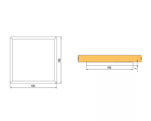 LED spotlámpa CIRAT 12V 3W fehér hideg fehér