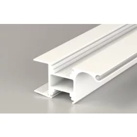 TM-profil Lucera rápattintható alu fehér lakk 4000mm