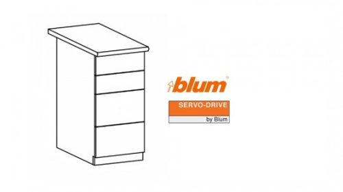 K-BLUM Servodrive szett 1/4/800 mm