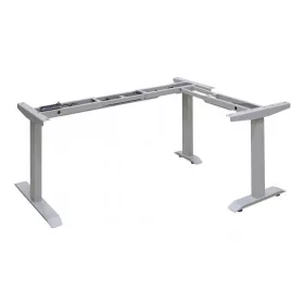   STRONG Elektromosan állítható lábazat sarok megoldáshoz, ezüst RAL9006 matt