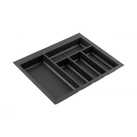   Evőeszköztartó Classico Kristall softTouch (522x424mm) fekete