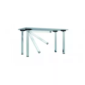   MILADESIGN asztalláb G5 ST506U lehajtható 50 x 50 mm ezüst