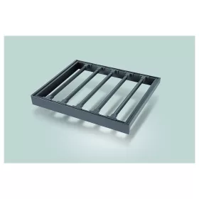   StrongWire nadrágtartó  kerettel és csillapított kihúzással,600 mm, barna